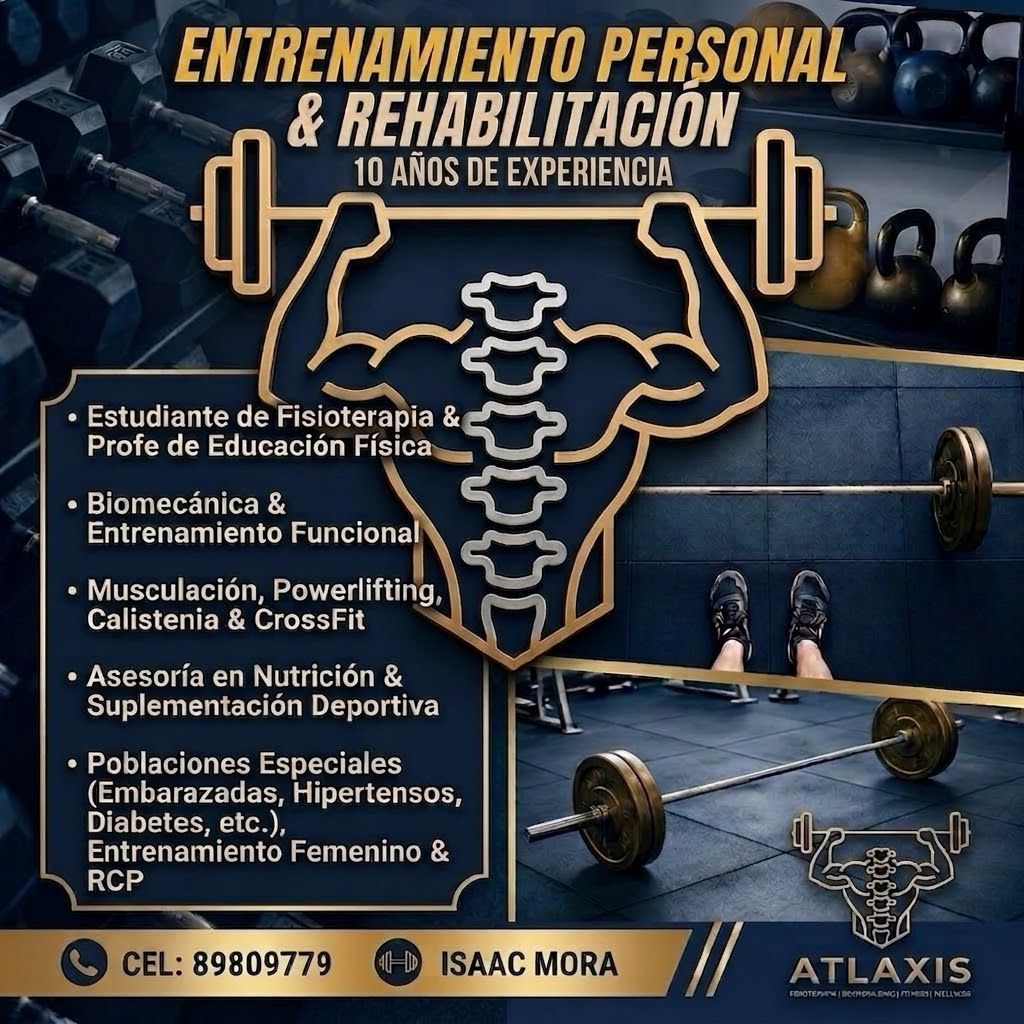 Entrenamiento personal Atlaxis Fitness